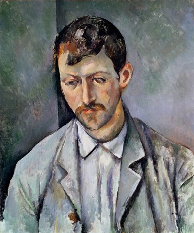 Portret van een boer door Paul Cézanne